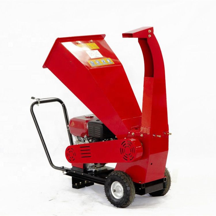 Trituradora de fusta amb gas